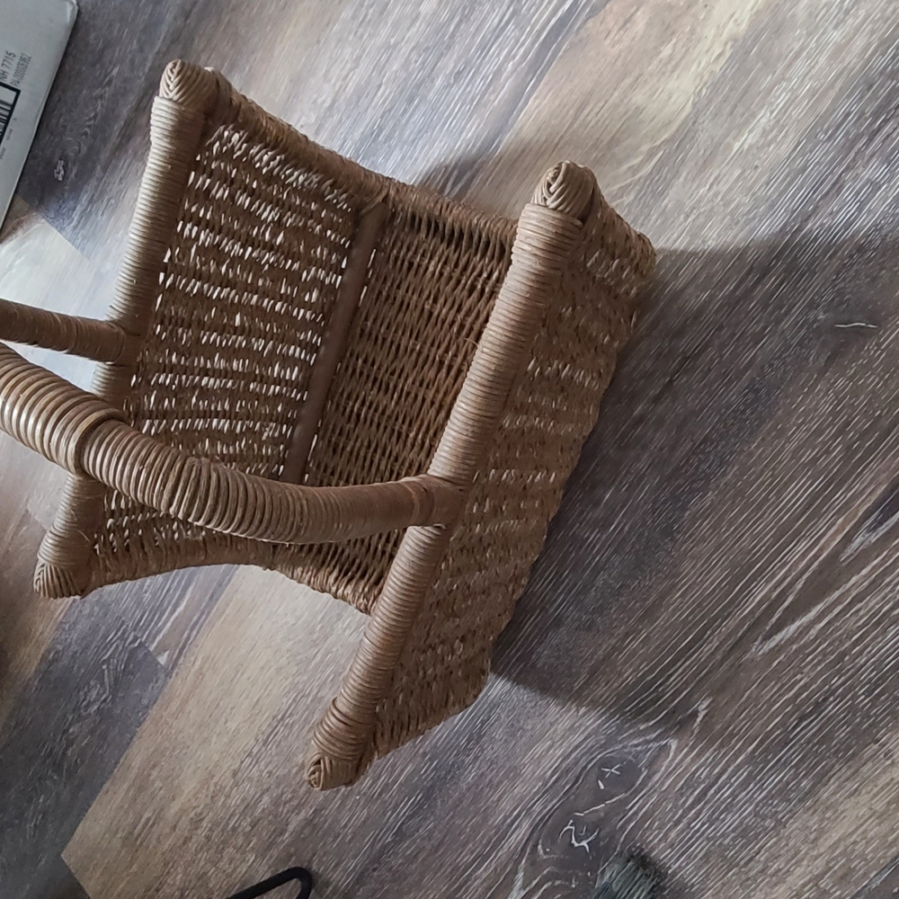 Woven Rattan Basket - Picture 3 of 3